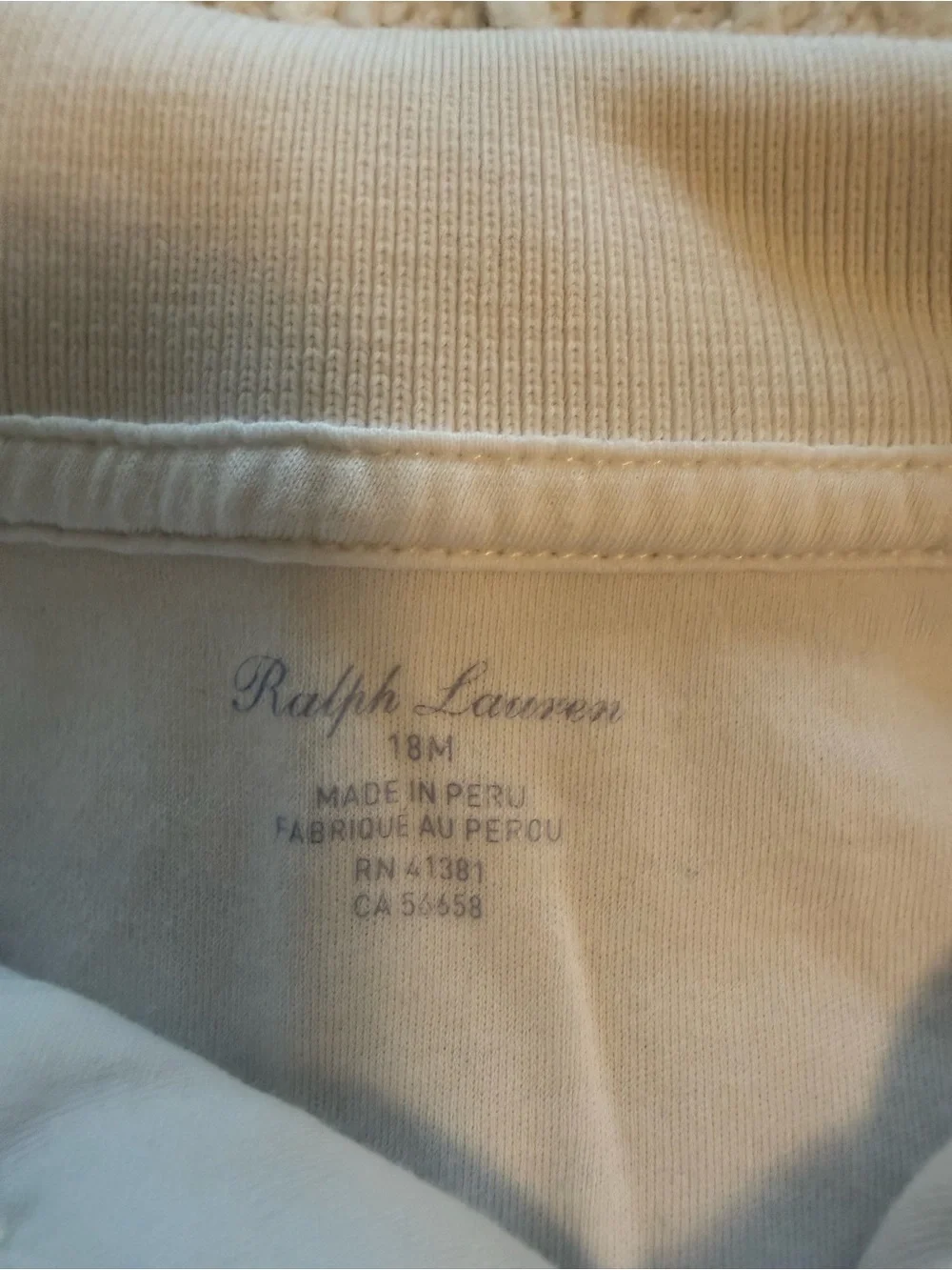 Ralph Lauren White Polo with Navy Shorts Kids Set